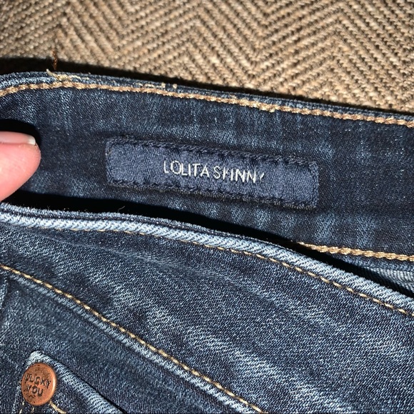 EUC Lucky Brand Lolita Skinny Jeans Size 27. - Picture 8 of 9